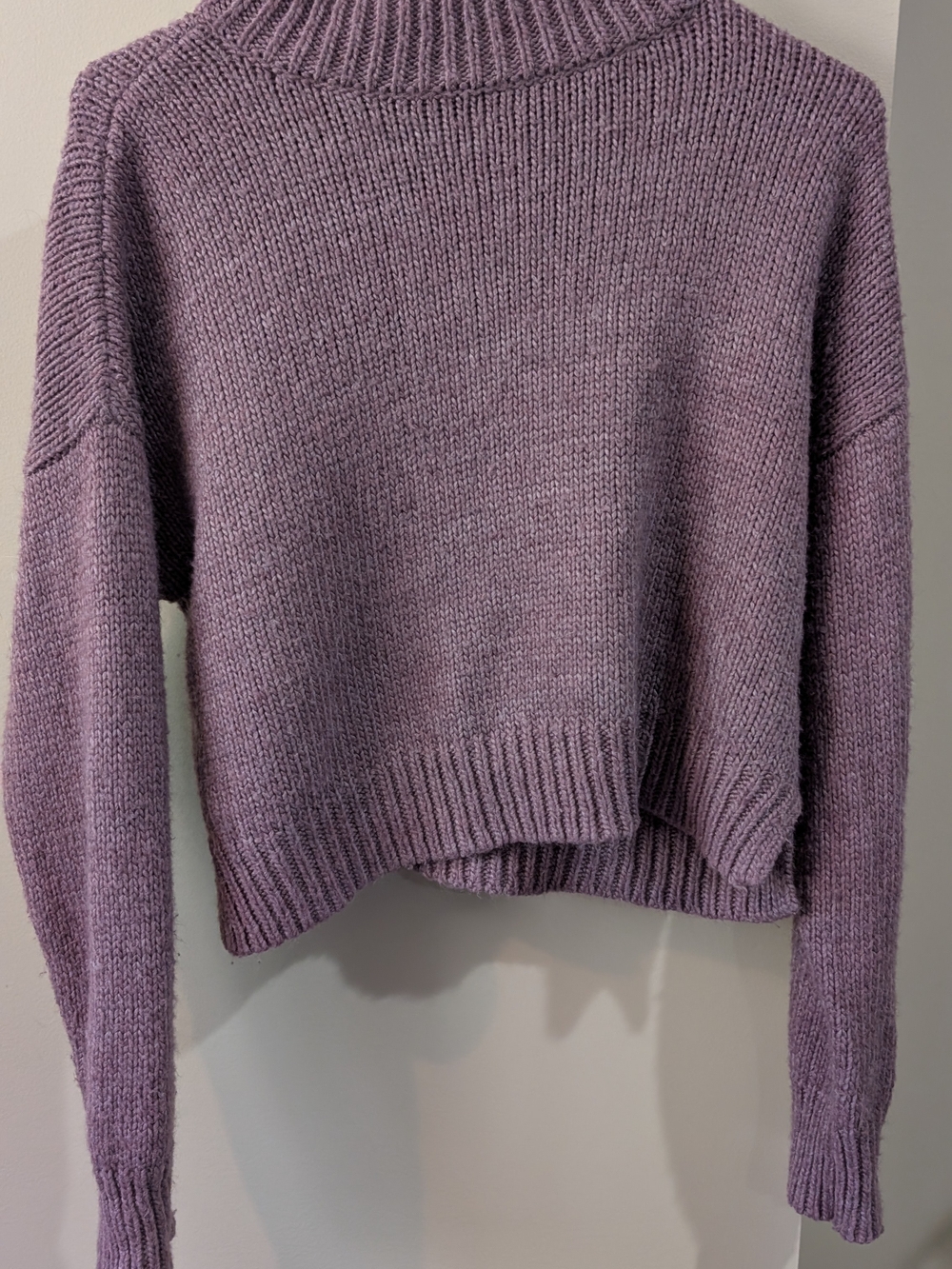 Aeropostale Lavender Purple Turtleneck Sweater